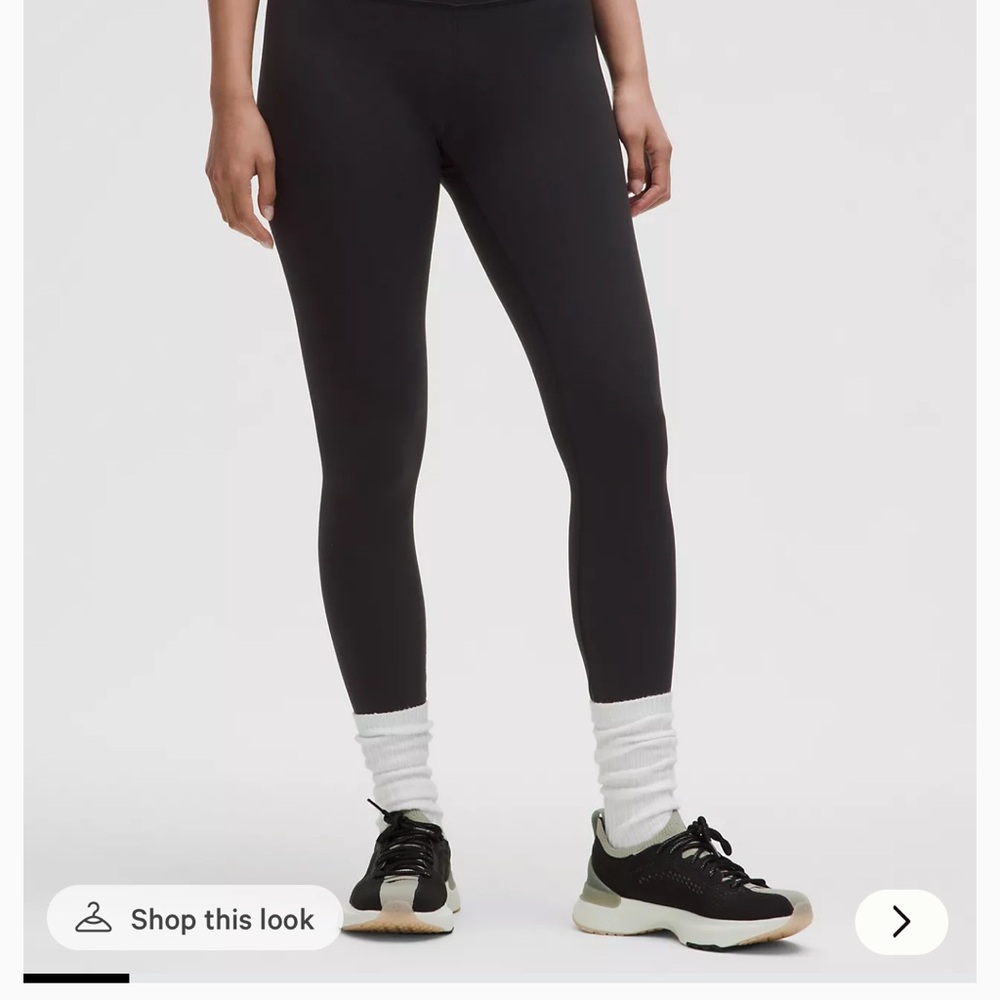 lululemon Wunder Training leggings 28 length